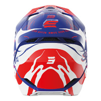Shot Furious Youth Beast Helmet Blue/Red Glossy Product thumb image 3