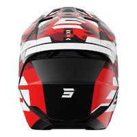 Shot Furious Youth Flash Helmet Red Glossy Product thumb image 3