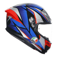 AGV K6 S Helmet Slashcut Blue/Red Product thumb image 3