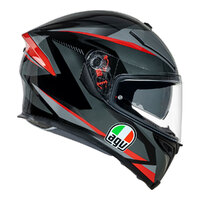 AGV K5 S Helmet Plasma Grey/Black/Red Product thumb image 3