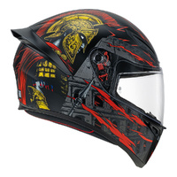 AGV K1 S - Gladiator Matt Black/Gold/Red Product thumb image 3