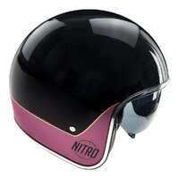 Nitro X582 Tribute Helmet Black/Candy Red Product thumb image 3