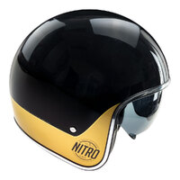 Nitro X582 Tribute Helmet Black/Gold Product thumb image 3