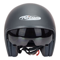 Nitro X606V Helmet Satin Black Product thumb image 3