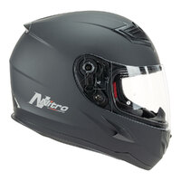 Nitro N2400 UNO Helmet Satin Black Product thumb image 3