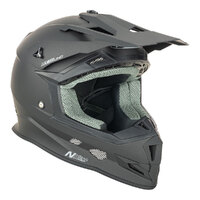 Nitro MX700 Off Road Helmet Satin Black Product thumb image 3
