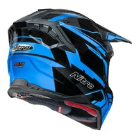 Nitro Helmet MX710 Shard II Blue/Black Product thumb image 3
