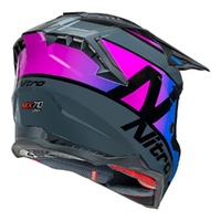 Nitro Helmet MX710 Onyx Purple/Pink Product thumb image 3