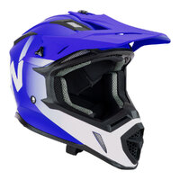 Nitro MX760 Off Road Helmet Satin Blue/White Product thumb image 3