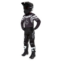 Alpinestars 2024 Youth Racer Hana Pants Black White Product thumb image 3
