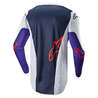 Alpinestars 2024 Racer Hoen Jersey Light Grey/HOT Orange/Black Product thumb image 3