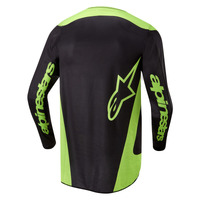 Alpinestars 2024 Fluid Lurv Jersey Black/Fluro Yellow Product thumb image 3