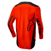 Alpinestars 2024 Fluid Lurv Jersey HOT Orange/Black Product thumb image 3