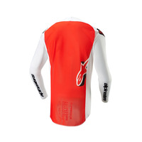 Alpinestars 2024 Supertech Ward Jersey White/HOT/Orange Product thumb image 3