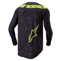 Alpinestars 2024 Techstar Rantera Jersey Black/Navy/Fluro Yellow Product thumb image 3