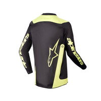 Alpinestars 2024 Youth Racer Lurv Jersey Black/Fluro Yellow Product thumb image 3
