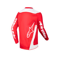 Alpinestars 2024 Youth Racer Lurv Jersey Mars Red/White Product thumb image 3