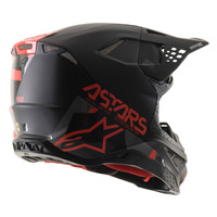 Alpinestars Supertech SM8 Echo ECE Off Road Helmet Black Dark Gray Product thumb image 3