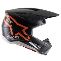 Alpinestars SM5 Compassece Off Road Helmet Black Matt/Fluro ORG Product thumb image 3