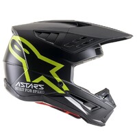 Alpinestars SM5 Compass ECE Off Road Helmet Black Matt/Fluro YEL Product thumb image 3