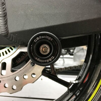 GBRacing 10mm Paddock Stand / Swingarm Crash Bobbin Set for Kawasaki Product thumb image 3