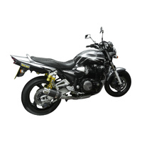 Yamaha XJR1300/SP 1998-2003 200MM Round Carbon Full Exhaust System Product thumb image 3