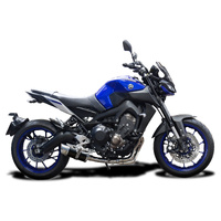 Yamaha MT-09 2013-2020 200MM Round Carbon 3 Into 1 Full Exhaust System Product thumb image 3