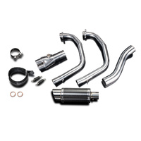 Yamaha YZF-R3 MT-03 2015-2024 200MM Round Carbon Full Exhaust System Product thumb image 3