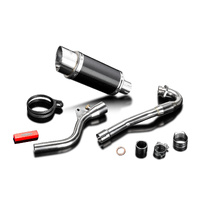 Kawasaki KLX250S 2006-2025 200MM Round Carbon Full Exhaust System Product thumb image 3