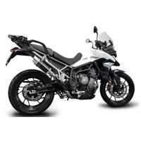 Triumph Tiger 900 GT 2020-2023 850 Sport 200MM Round Carbon Full Exhaust System Product thumb image 3