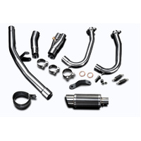 Kawasaki Ninja 500 2024-2025 200MM Round Carbon Full Exhaust System Product thumb image 3