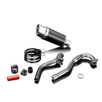 Kawasaki KLX300 KLX300SM 2020-2026 200MM Round Carbon Full Exhaust System Product thumb image 3