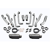 Yamaha FJR1300 2001-2005 200MM Round Stainless Full Exhaust System Product thumb image 3
