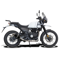 Royal Enfield Himalayan 16-23 225MM Oval Carbon Full Exhaust System Product thumb image 2