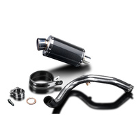 BMW G310R G310GS 17-24 225MM OVAL CARBON DE-CAT FULL EXHAUST SYSTEM Product thumb image 3