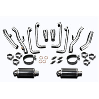 Yamaha FJR1300 2001-2005 225MM Oval Carbon Full Exhaust System Product thumb image 3