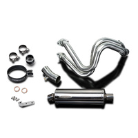 Kawasaki KLE650 Versys 15-23 350MM Oval Stainless Full Exhaust System Product thumb image 3