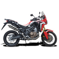 Honda CRF1000L Africa Twin 2016-2019 350MM Oval Stainless Full Exhaust System Product thumb image 3