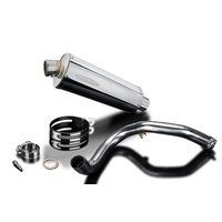 BMW G310R G310GS 17-24 350MM Oval Stainless DE-CAT Full Exhaust System Product thumb image 3