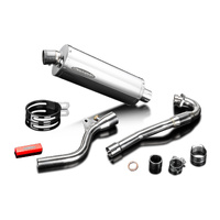 Kawasaki KLX250S 2006-2025 350MM Oval Stainless Full Exhaust System Product thumb image 3