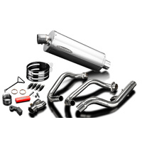 Suzuki GSX-8S 2023-2025 / Oval 350mm (14 inch) Silencer 2 into 1 Complete System 304 Stainless Steel Product thumb image 3