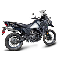 Kawasaki KLR650 F-G-H Adventure 2022-2025 350MM Oval Stainless Exhaust System Product thumb image 3