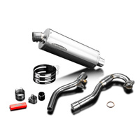 Kawasaki KLX300 KLX300SM 2020-2026 350MM Oval Stainless Full Exhaust System Product thumb image 3