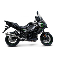 Kawasaki Versys 1100 2025 2026 350MM Oval Stainless Full Exhaust System Product thumb image 3