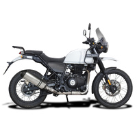 Royal Enfield Himalayan 16-23 343MM X-OVAL Titanium Full Exhaust System Product thumb image 3