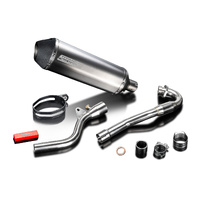 Kawasaki KLX250S 2006-2025 343MM X-OVAL Titanium Full Exhaust System Product thumb image 3