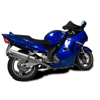 Honda CBR1100XX 1996-2009 450MM Oval Stainless 4-2 Complete System Product thumb image 3
