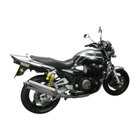 Yamaha XJR1300/SP 1998-2003 450MM Oval Stainless Full Exhaust System Product thumb image 3