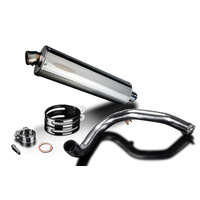 BMW G310R G310GS 17-24 450MM Oval Stainless DE-CAT Full Exhaust System Product thumb image 3