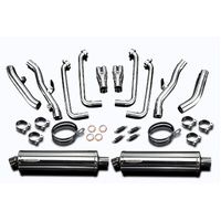 Yamaha FJR1300 2001-2005 450MM Oval Stainless Full Exhaust System Product thumb image 3